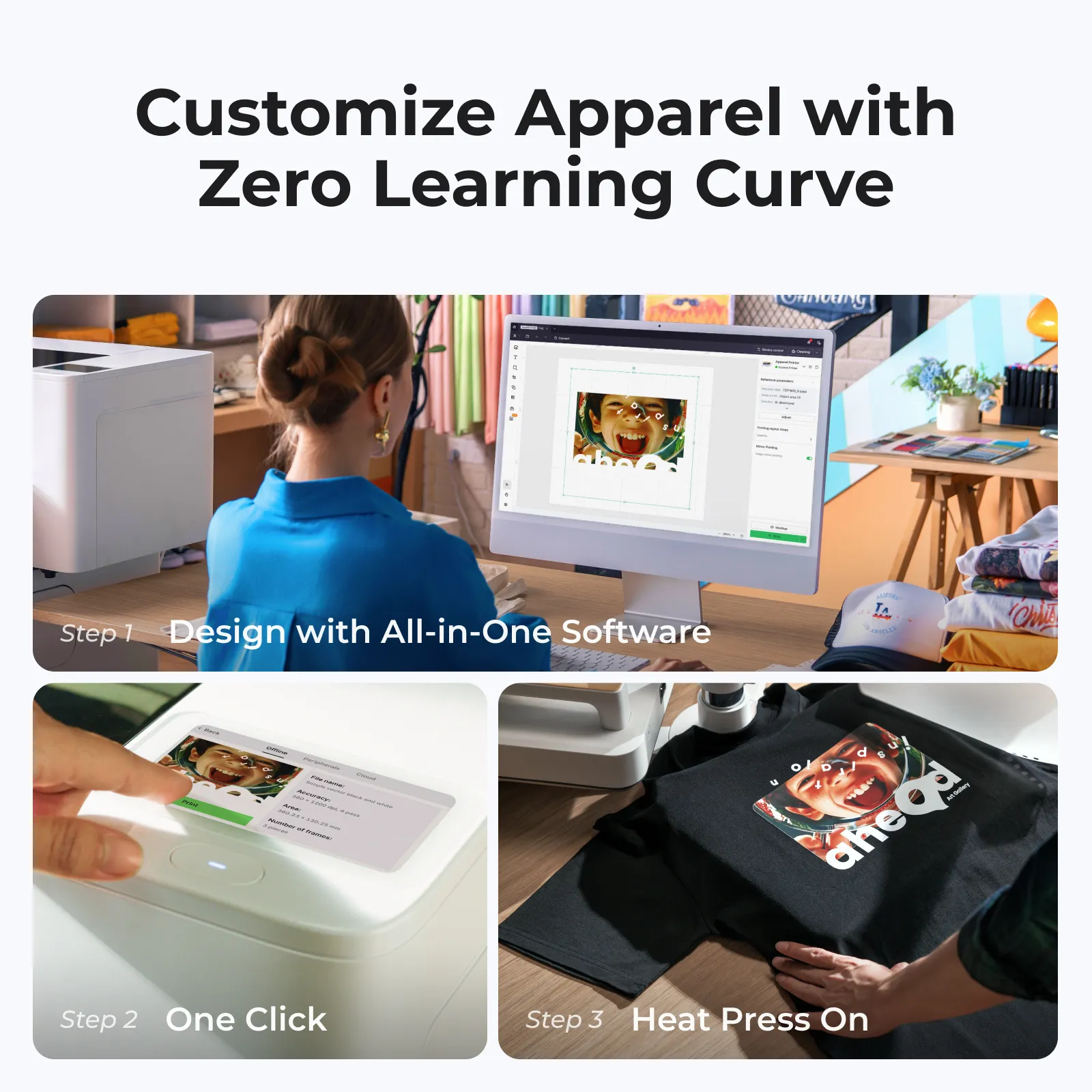 NOVO! Xtool tiskalnik za tekstil Versatile bundle - Image 8