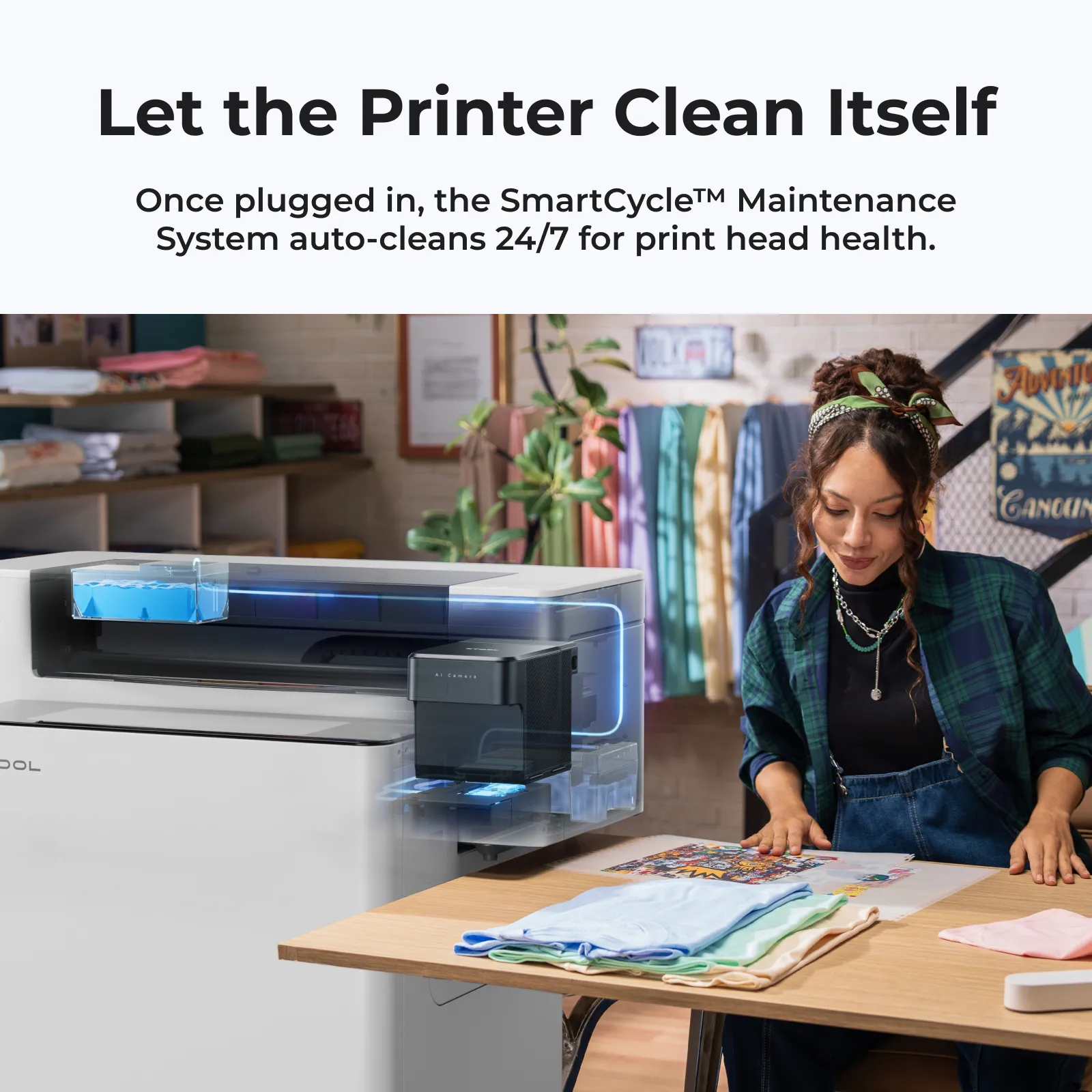 NOVO! Xtool tiskalnik za tekstil Versatile bundle - Image 7