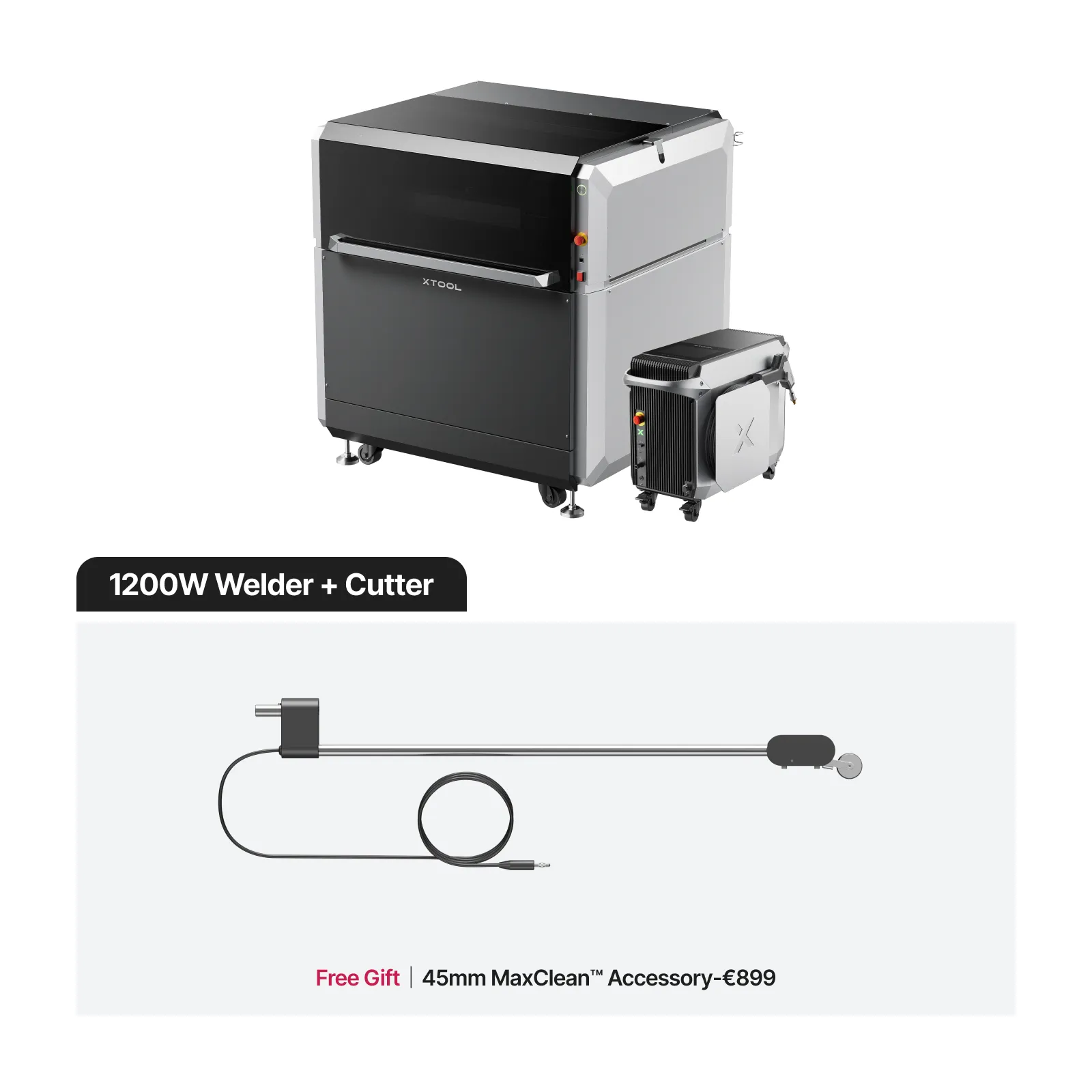 NOVO! xTool MetalFab laserski varilec 1200W + CNC varilec