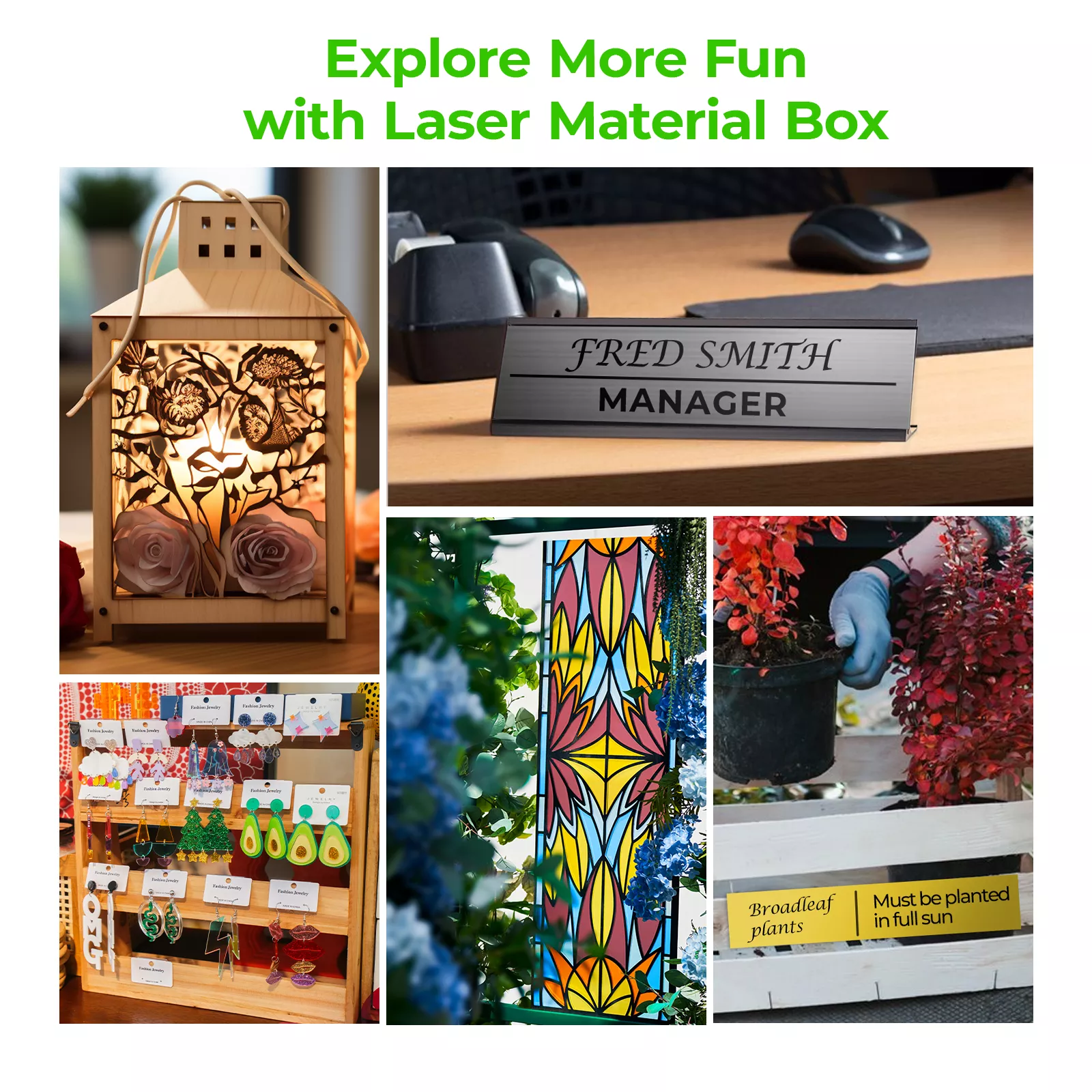 Xtool S1 komplet materialov - Image 4