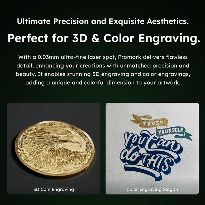 Flux Promark 20w MOPA laser z Safe+ zaščito - Image 5