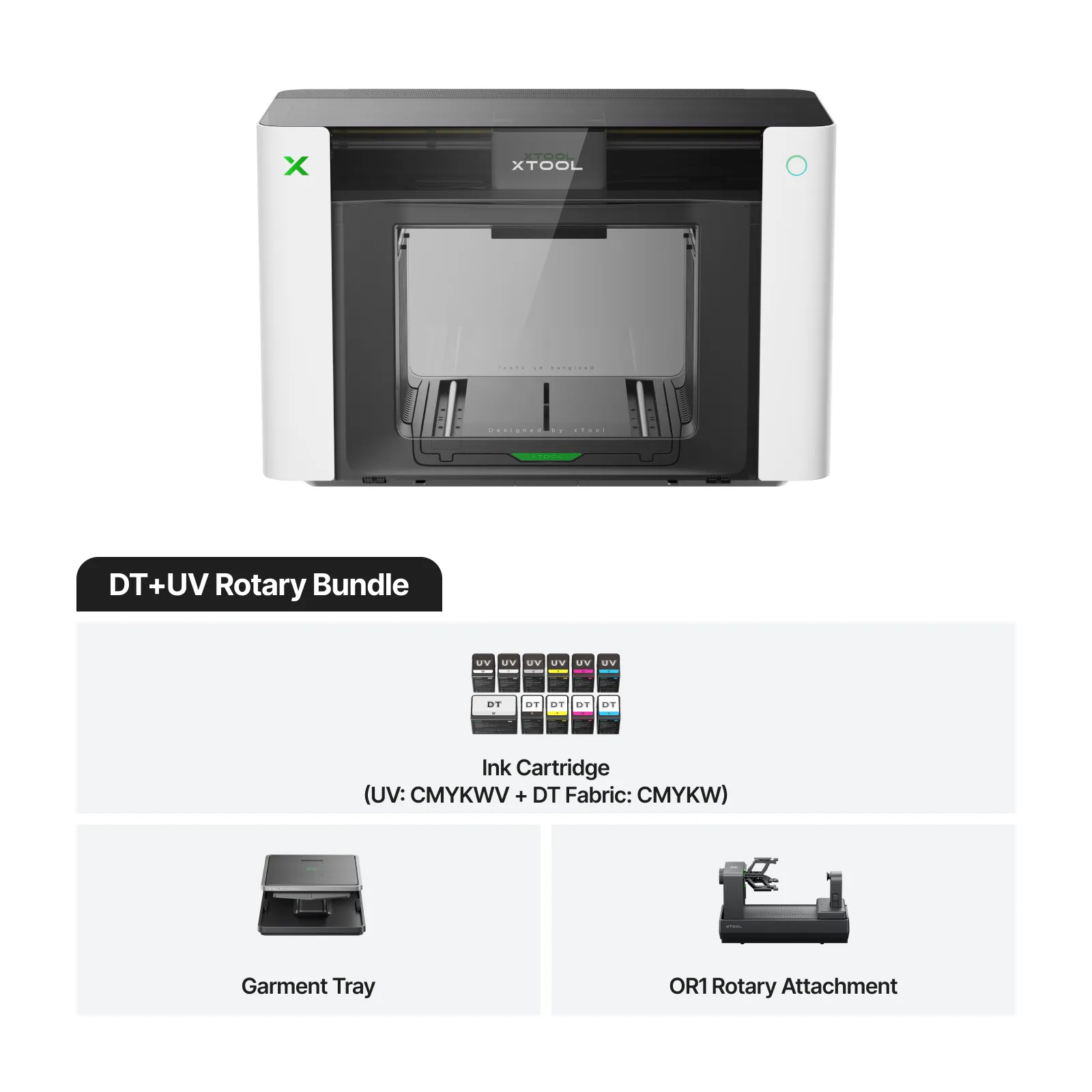 xTool O1 Omni Printer DT+UV – Rotary bundle PREDNAROČILO