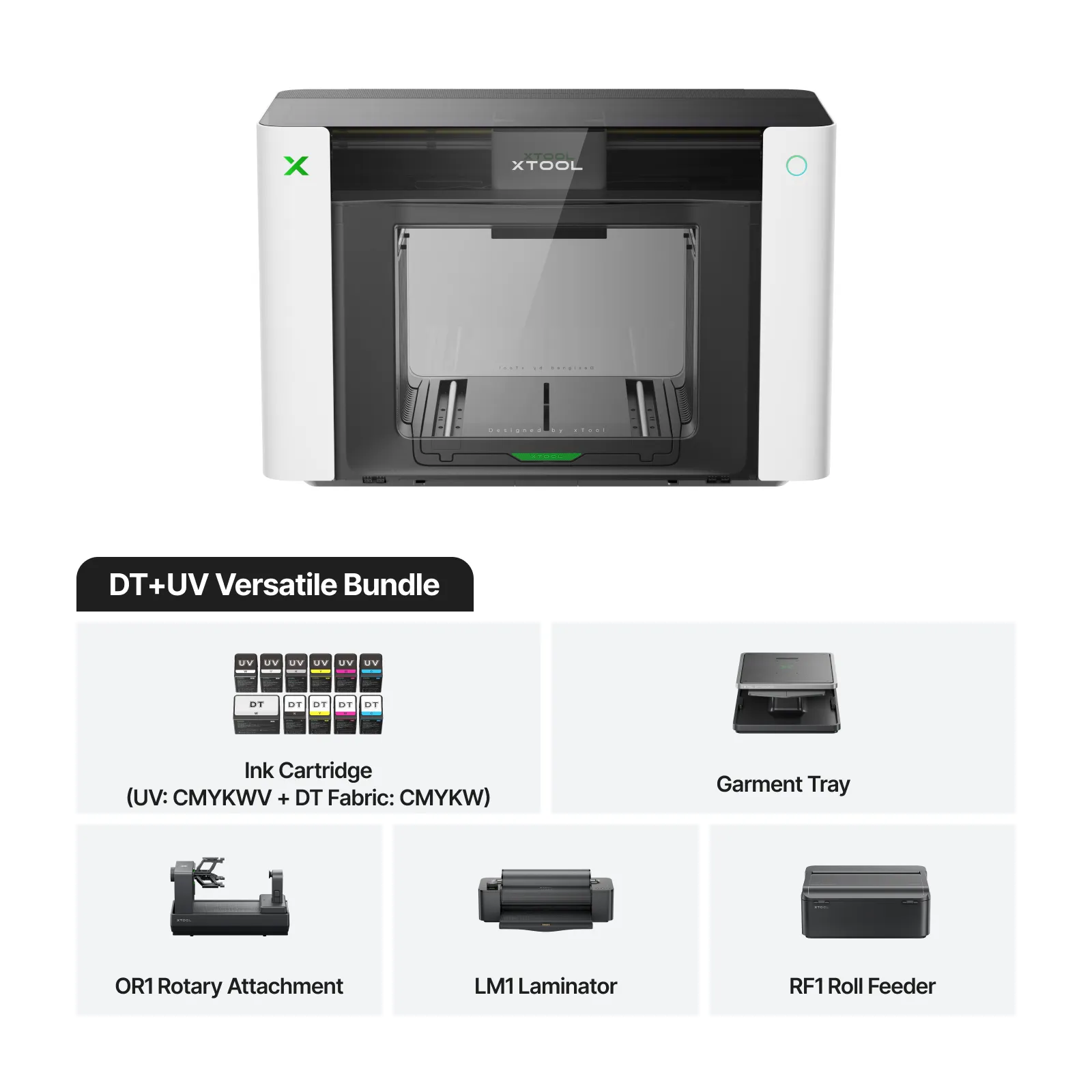 xTool O1 Omni Printer DT+UV – Versatile bundle PREDNAROČILO